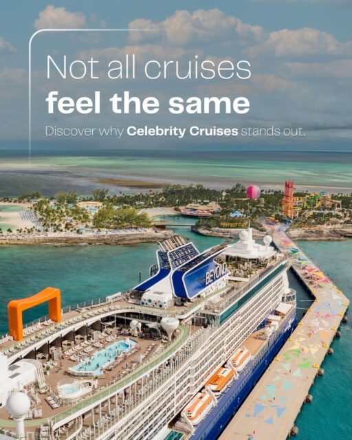 What makes Celebrity Cruises different? 🛳️

From elevated dining to innovative spaces like Magic Carpet and The Retreat, Celebrity Cruises offers a modern way to experience the world.

Ready to find your perfect sailing? Contact us today. ✨

#CruiseLife #LifeOnBoard #TravelAdvisor