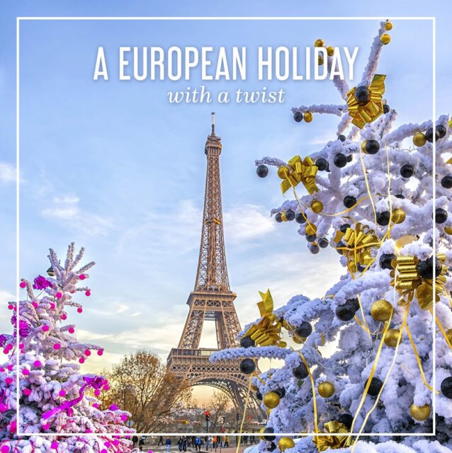 Dazzling Christmas displays at every storefront. Festivals where you can hop on a Ferris wheel to see the city wrapped in lights from above or stay on the ground to explore countless Christmas markets. From Paris,  Belgium, and Germany, discover the magic of the holidays throughout Europe. 

Contact me to book your winter wonderland getaway! (508) 441-8706 carlywhite@soaringholidays.com