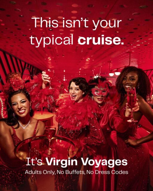 No kids. No dress codes. ✨

Just memorable entertainment and adults only escapes designed to do cruising differently.

Reach out today to start planning your Virgin Voyages adventure. 🛳️

#LifeOnBoard #CruiseLife #TravelAdvisor