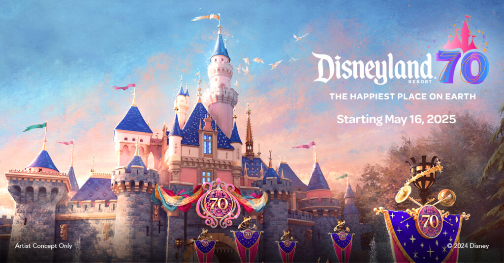 Celebrate 70 Years of Magic: Disneyland’s 70th Anniversary Celebration Concept Art