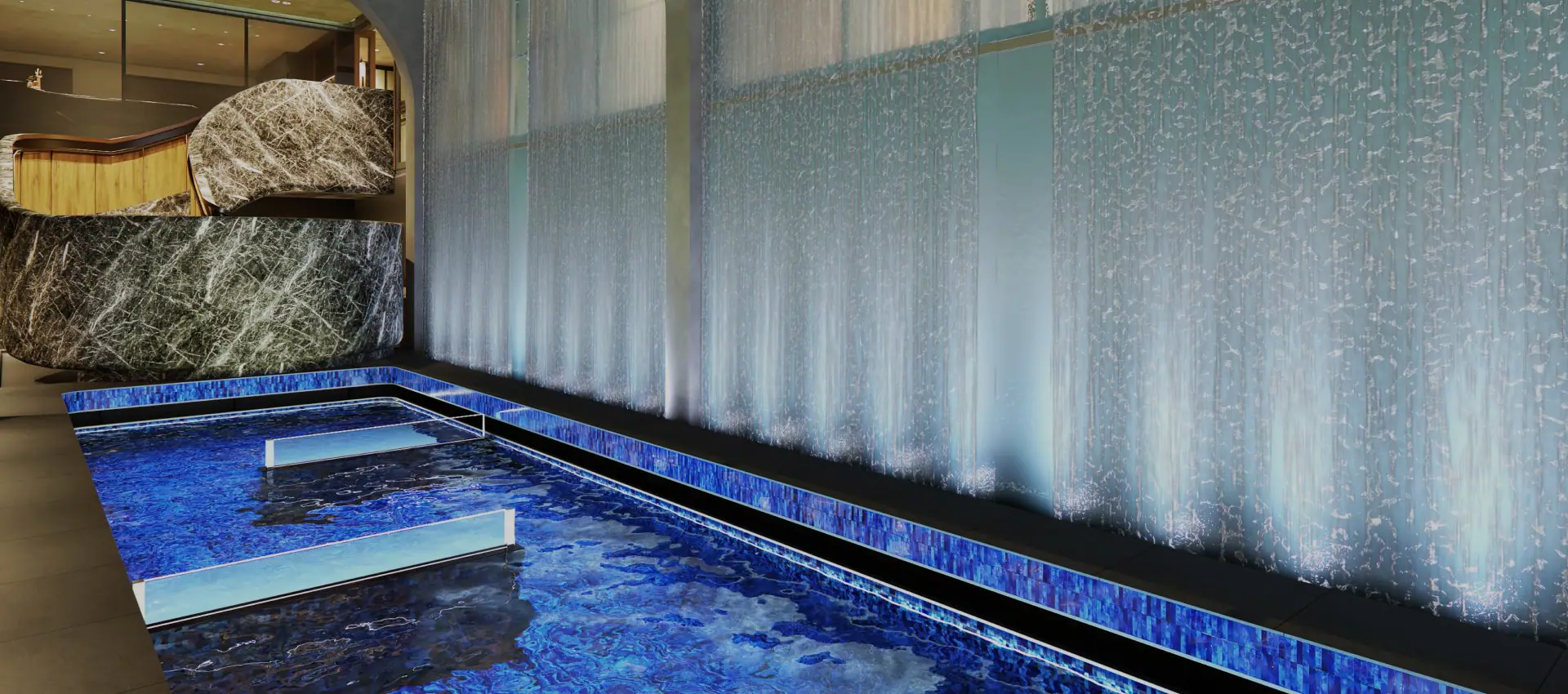 Guest unwinding in the Norwegian Aqua’s spa
