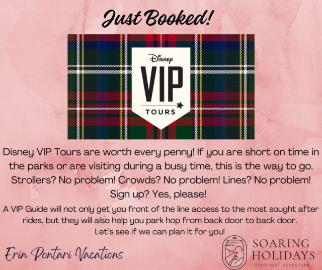 ✨ Just booked TWO VIP Tours for two DVC families this June! ✨

Want to experience Walt Disney World like a true VIP? Think skip-the-line access, private guides, and a completely customized park day—yes, it’s as incredible as it sounds! 🎢👑

💡 DVC Members—booking your stay on your own? I can STILL help with VIP Tours, park tickets, and all the extras to make your trip seamless and stress-free!

📅 June is filling fast—message me to elevate your Disney vacation!
#DisneyVIP #DVC #WaltDisneyWorld #TravelPlanning