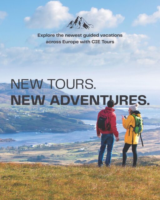 New Tours. New Adventures. ✨

Europe 2027 is waiting with unforgettable journeys:

🇪🇸🇵🇹 Northern Spain & Portugal – 11 or 12 days of culture, flavors, and stunning landscapes.
🏴 Taste of Scotland – 6 or 7 days of castles, traditions, and breathtaking scenery.
🇮🇪 Ireland Walking & Hiking – 9 days exploring Cork to Kerry or the magical Northern Coast.
🇬🇧 Scenic Britain – 9 days discovering hidden corners and local gems.
🇮🇹 Italy Classics & Grand Tour – From the lakes to Rome (10 days) or all the way to the Amalfi Coast (13 days).

Ready to plan your next adventure in Europe? ✨

Book with our travel agency by August 31 and save up to $1,200 per couple on all 2027 Guided Tours.

#TravelAdvisor