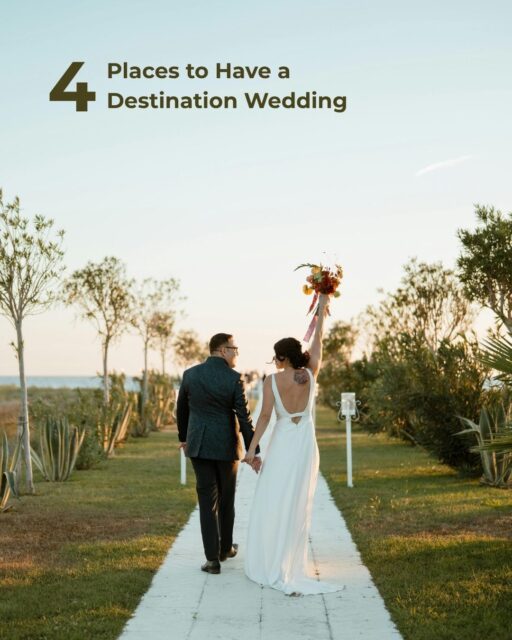 Here are 4 destination wedding locations you could consider for your special day. Want more ideas? DM us to connect! 💍 #TravelAdvisor
