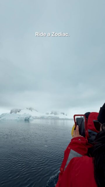 Board a flight. Land in Antarctica. Board a Zodiac. Step onto the seventh continent, where fewer than 1% of the world has ever been — and that's only the first 24 hours of an Antarctica Fly Cruise 🇦🇶