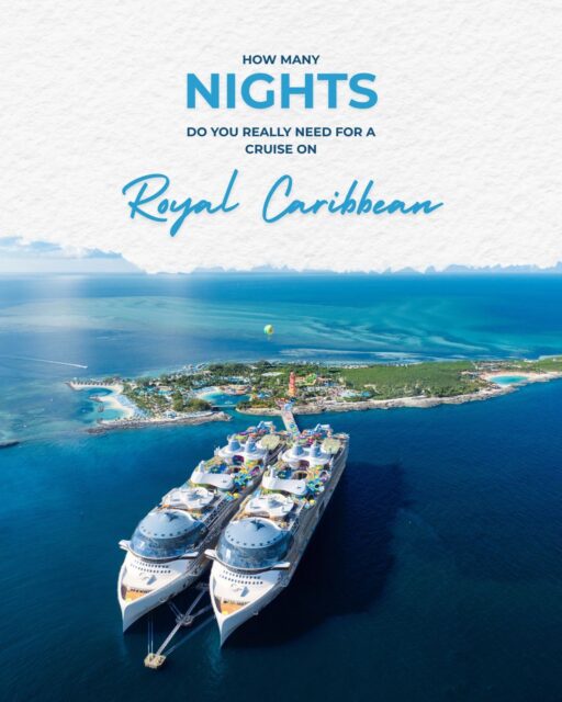 Not every vacation has to last a week. 🌊

Whether you are looking for a quick weekend escape or a longer adventure at sea, Royal Caribbean offers cruise lengths that fit a variety of schedules and travel styles.

Which itinerary would you choose: a short getaway or a week long escape? 🛳️ ✨

#TravelAdvisor